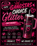 🩷🖤 Gangsta's Choice Glitter