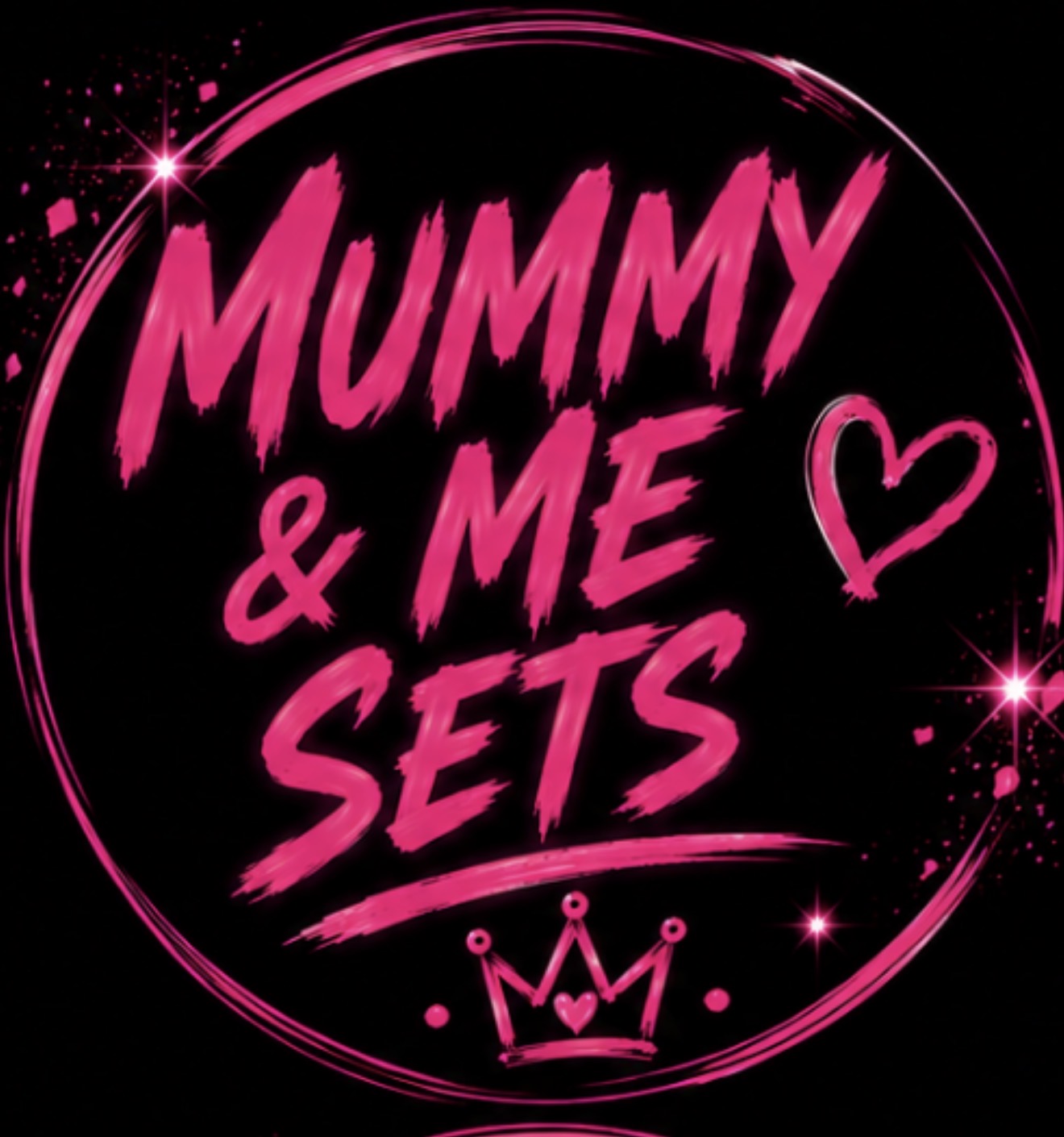 Ready To Ship 🚚 Mummy & Me Collection 💁🏼‍♀️🩷🖤