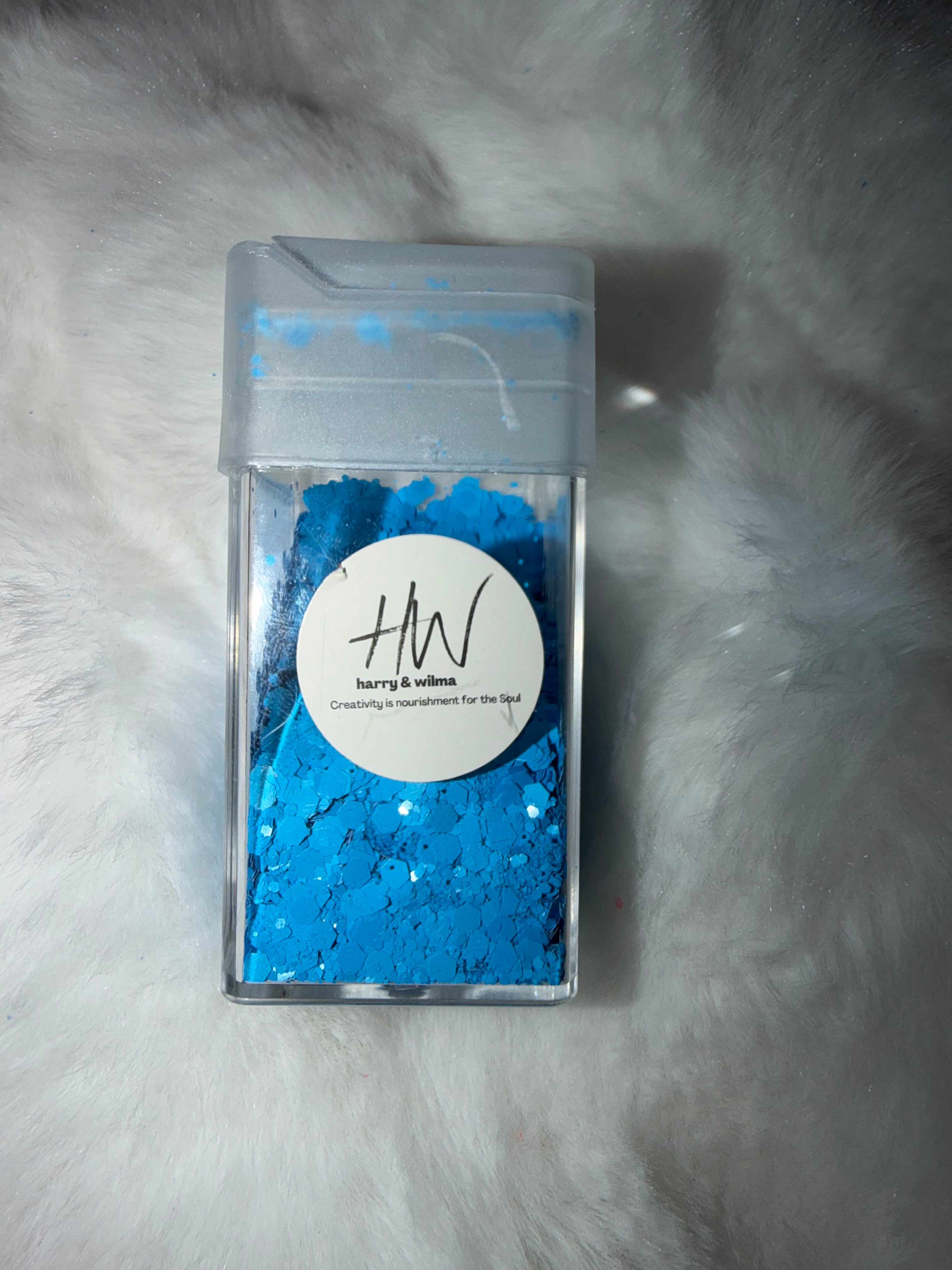 Super Blue Fluorescent Glitter