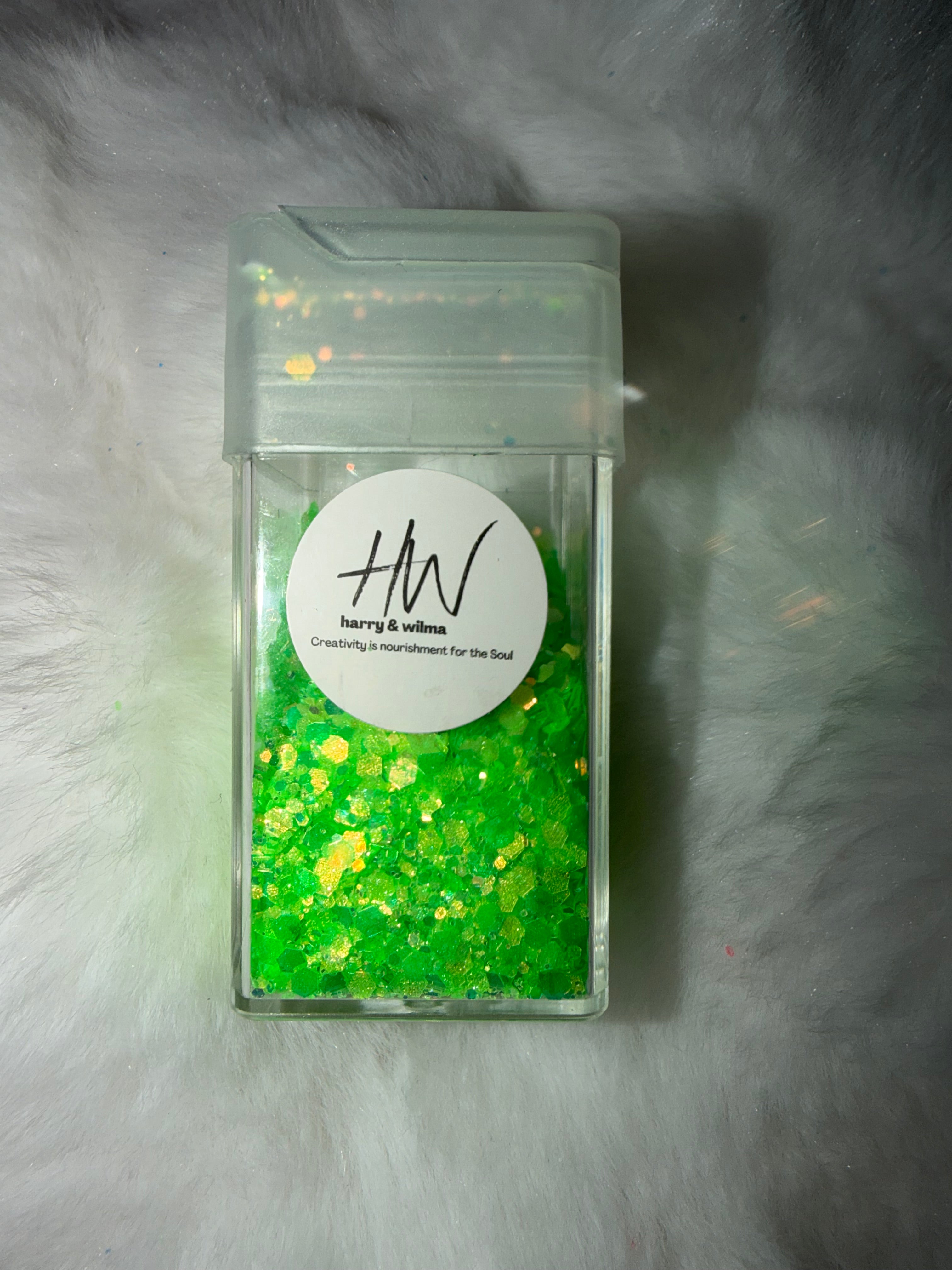 Lime Lights Neon Glitter