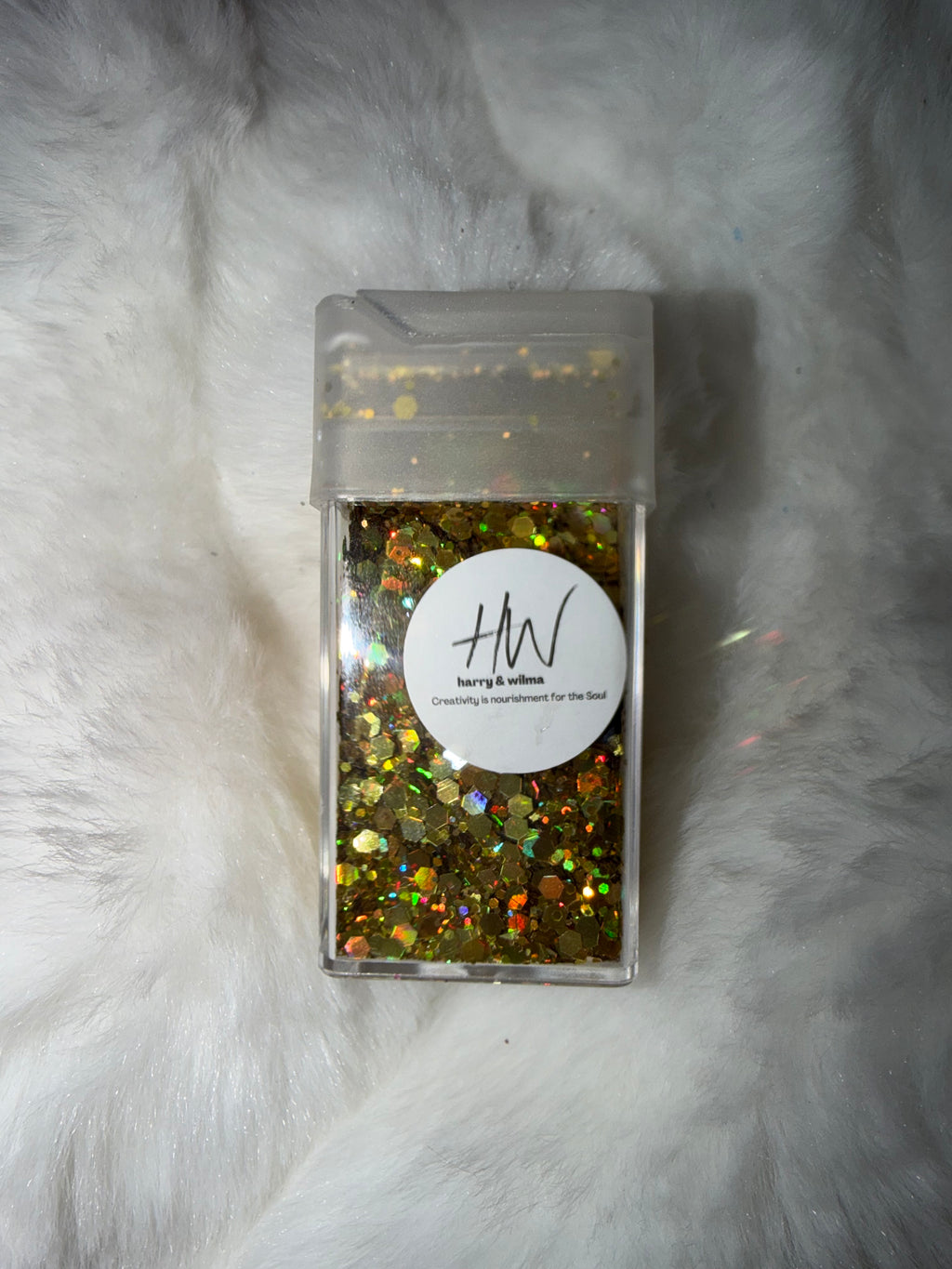 Brilliant Gold Glitter Chunky