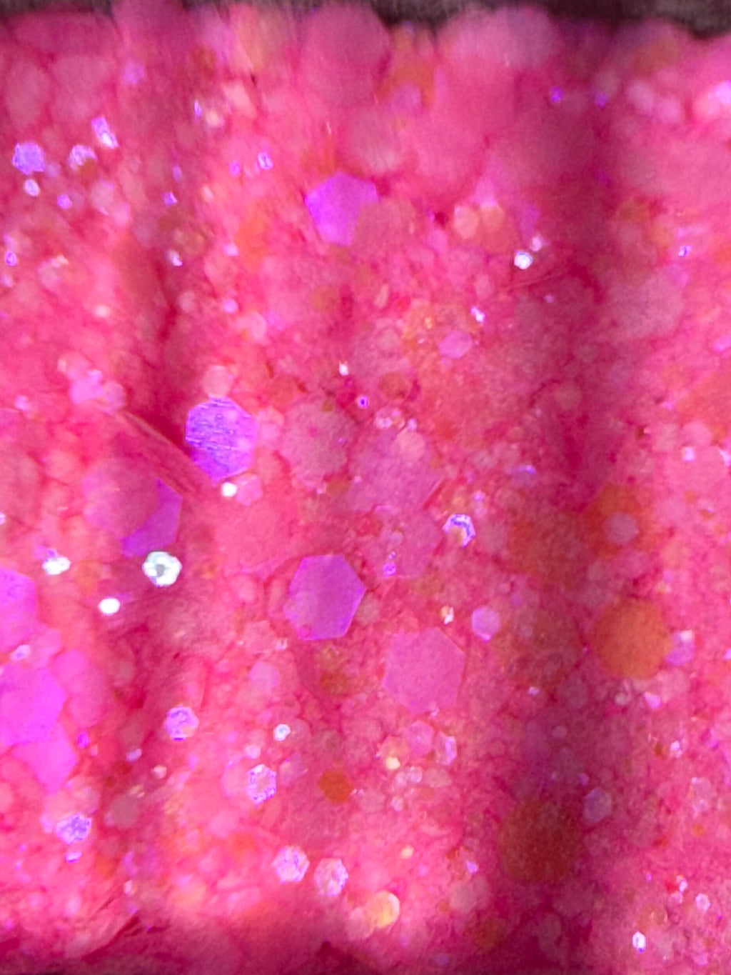 Pink & Purple Lights Glow in the dark Glitter
