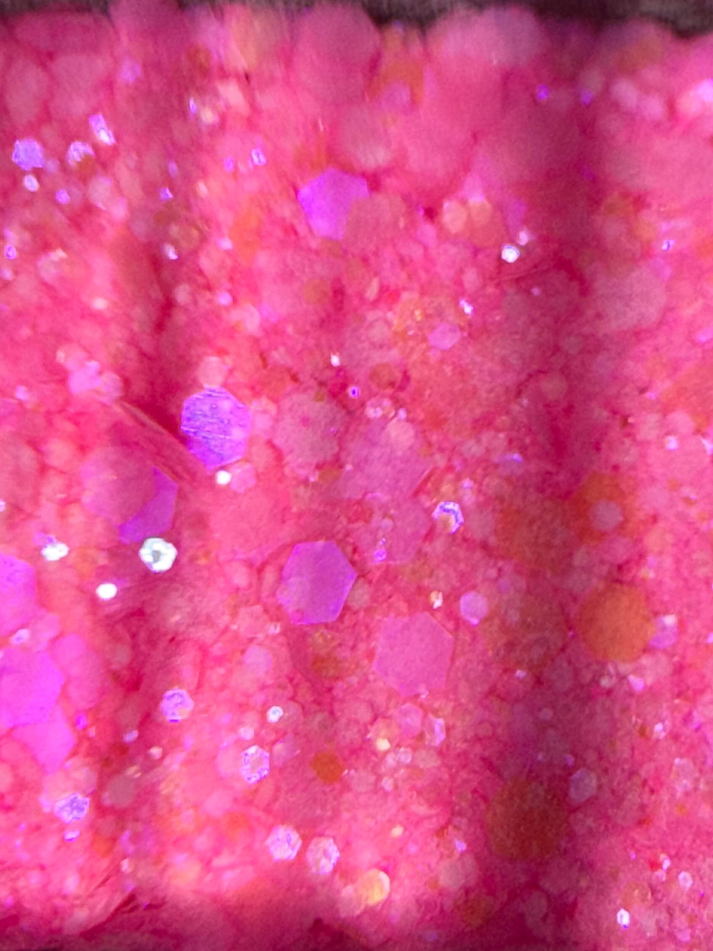 Pink & Purple Lights Glow in the dark Glitter