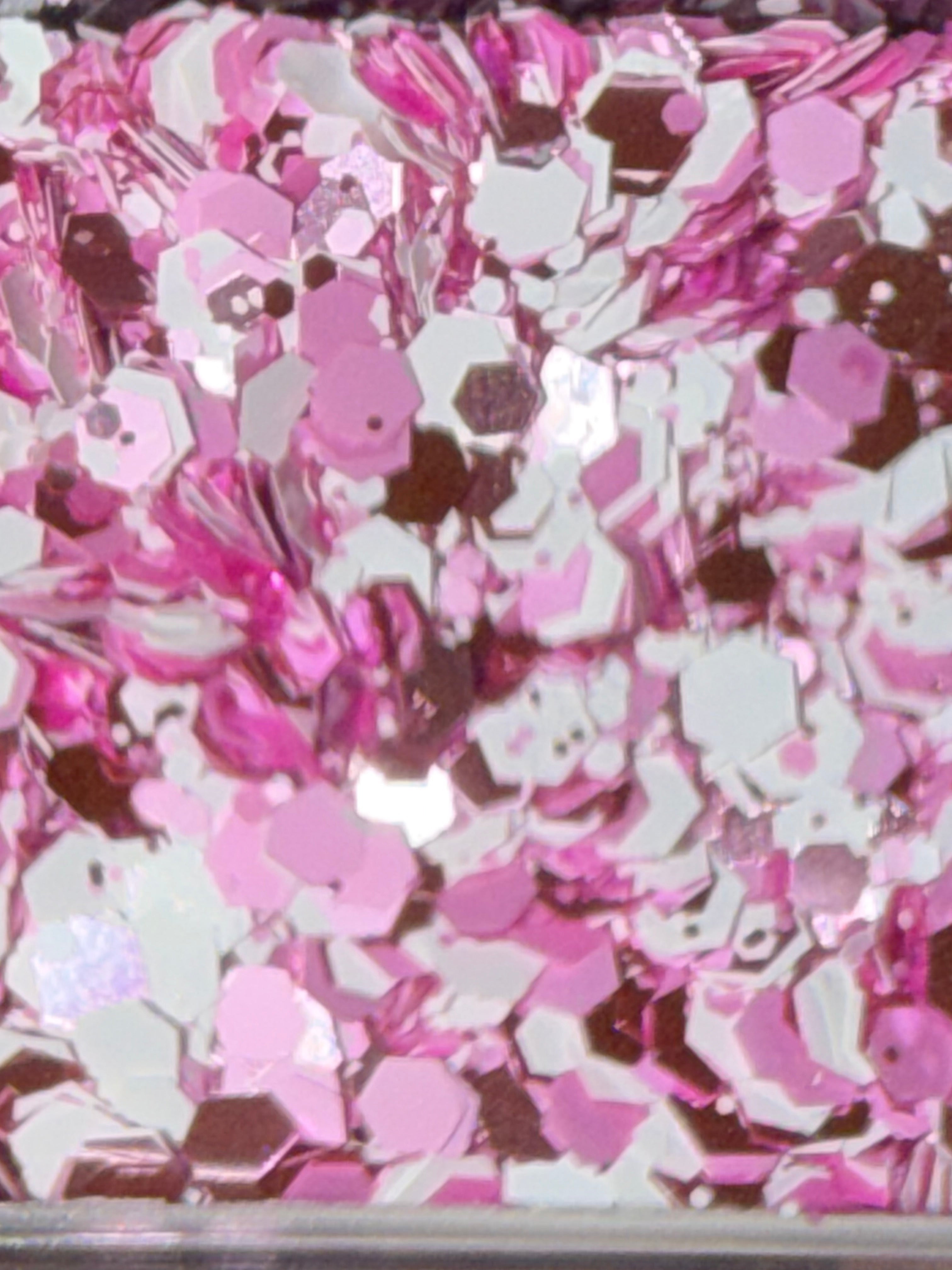 Mixed Mattes Pink Glitter