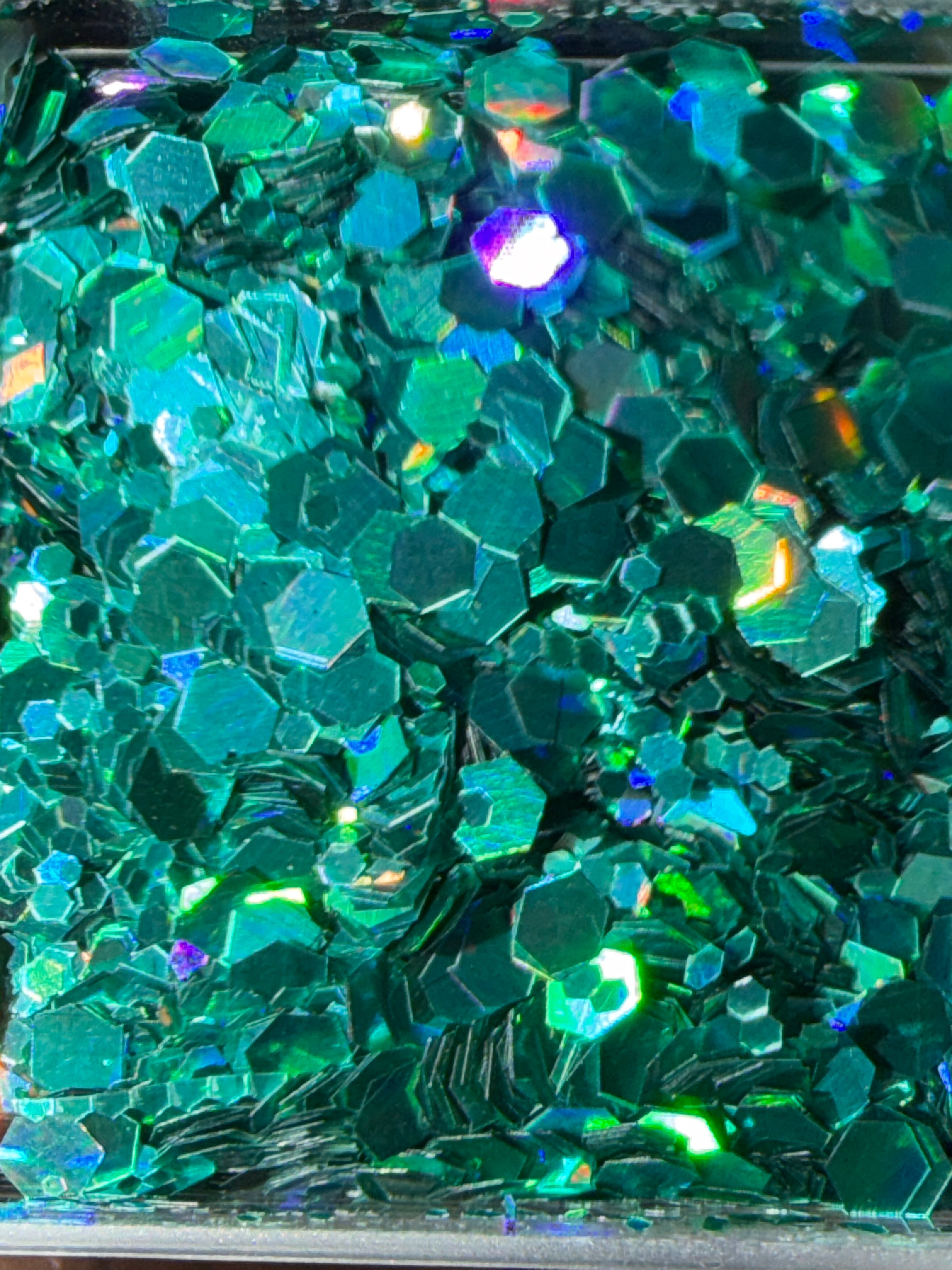 Aquamarine Chunky Glitter