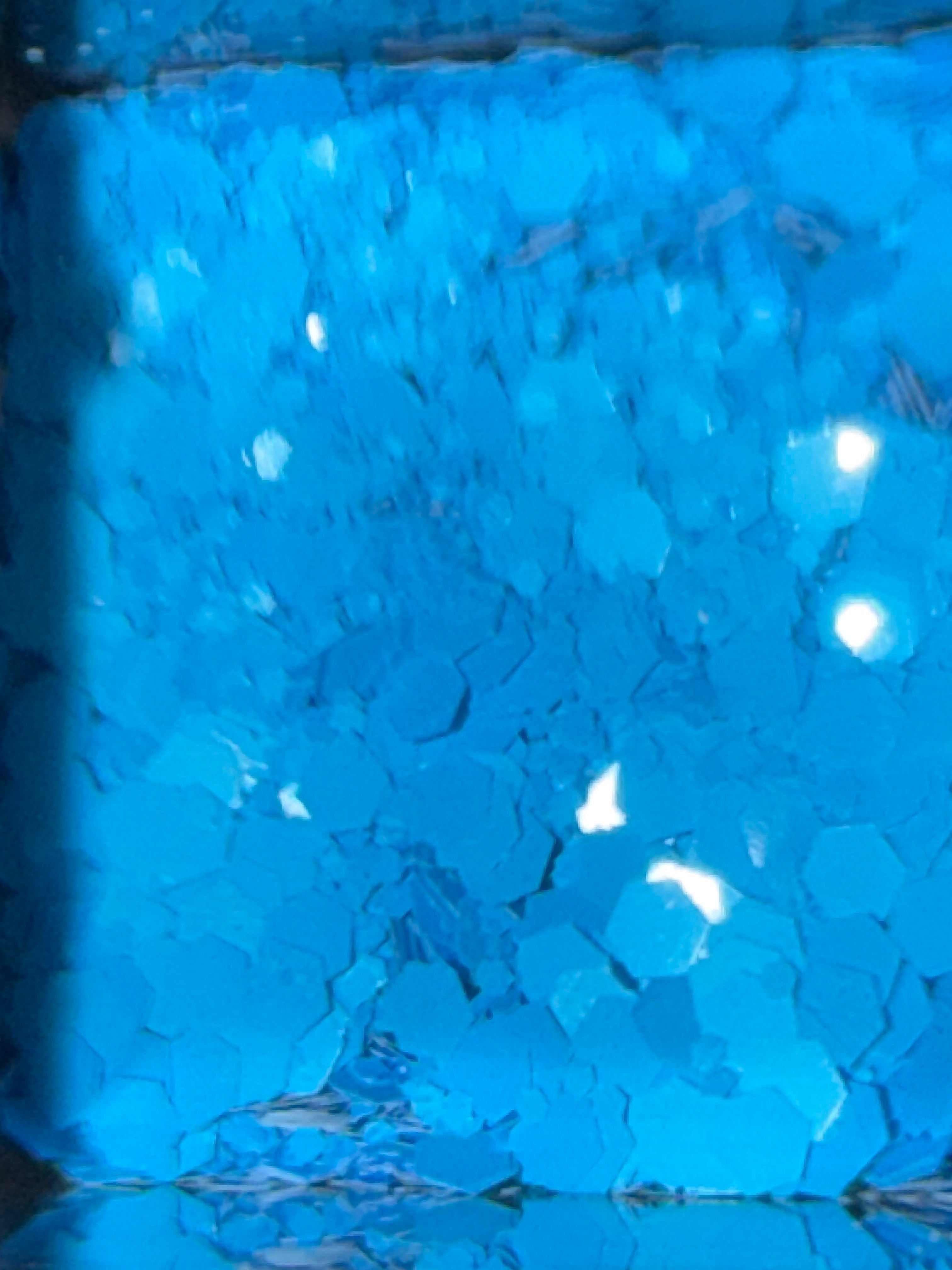 Super Blue Fluorescent Glitter