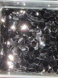 Black as Black Glitter Chunky