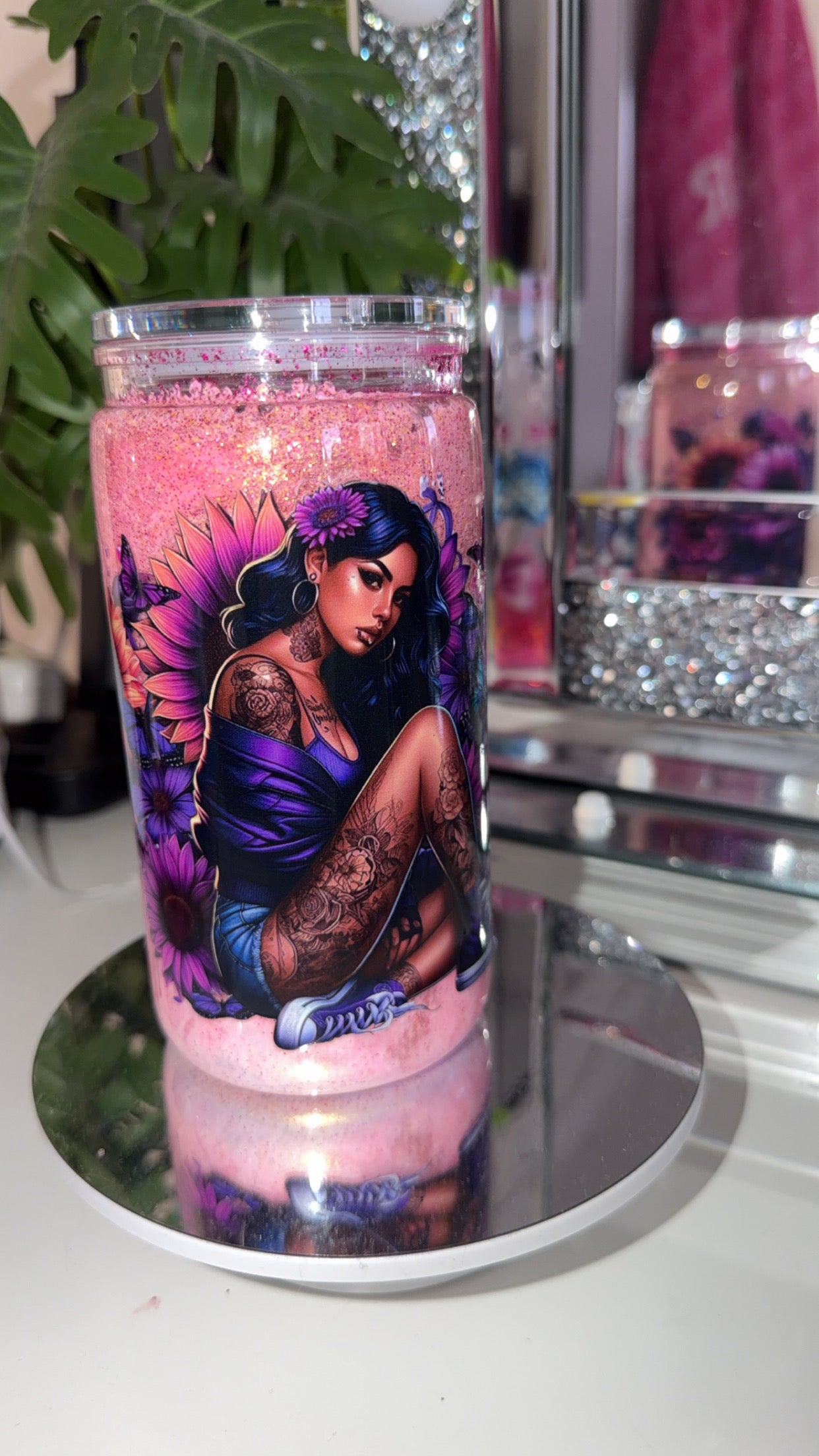 Ready To Ship 🚚 16oz Tumblers 🥤🩷🖤