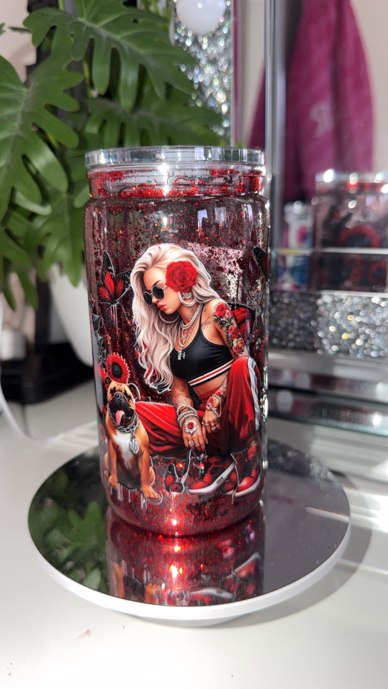 Ready To Ship 🚚 16oz Tumblers 🥤🩷🖤