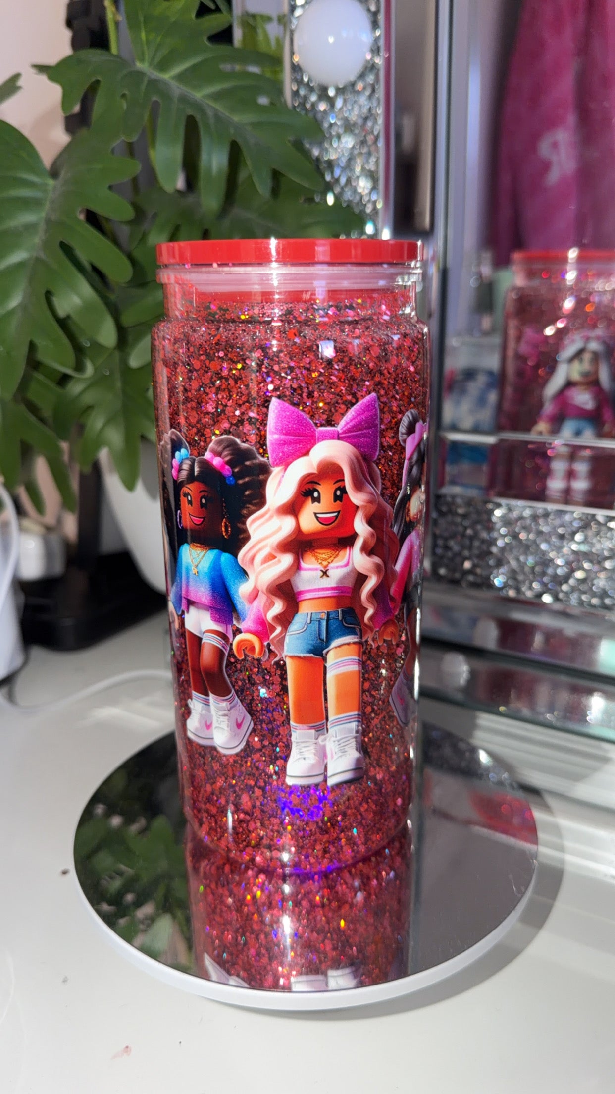 Ready To Ship 🚚 16oz Tumblers 🥤🩷🖤