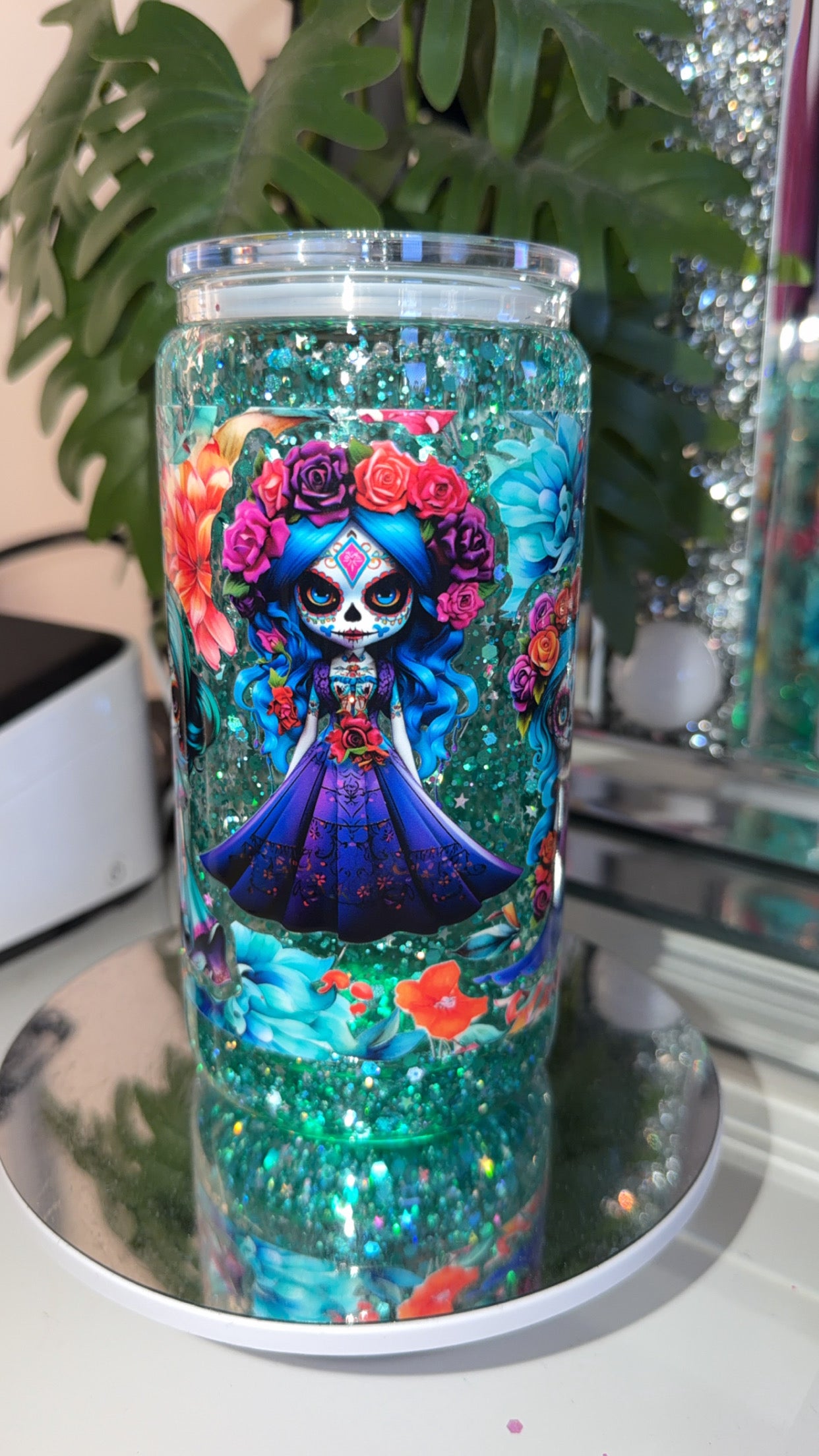 RTS 🚚 16oz Glass Tumblers 🖤🩷